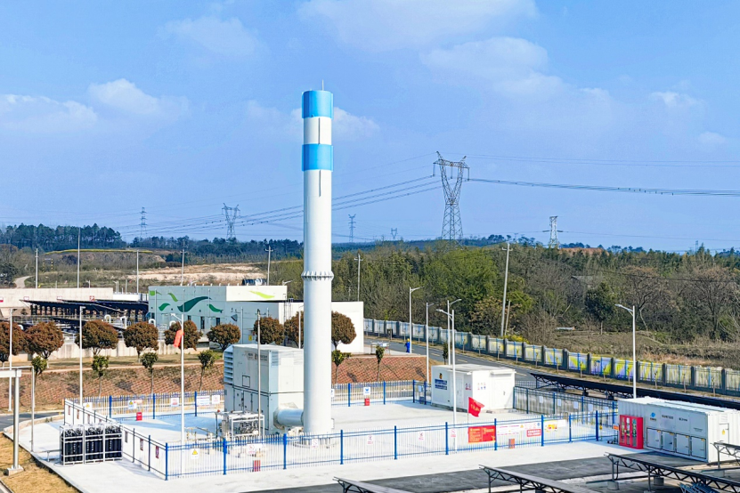 我司钢烟囱保障国家电投纯氢燃气轮机成功完成整机试验验